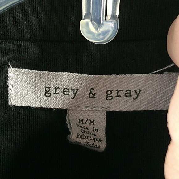 Grey & Gray - Long Sleeve Black Jacket - Medium - Picture 6 of 7